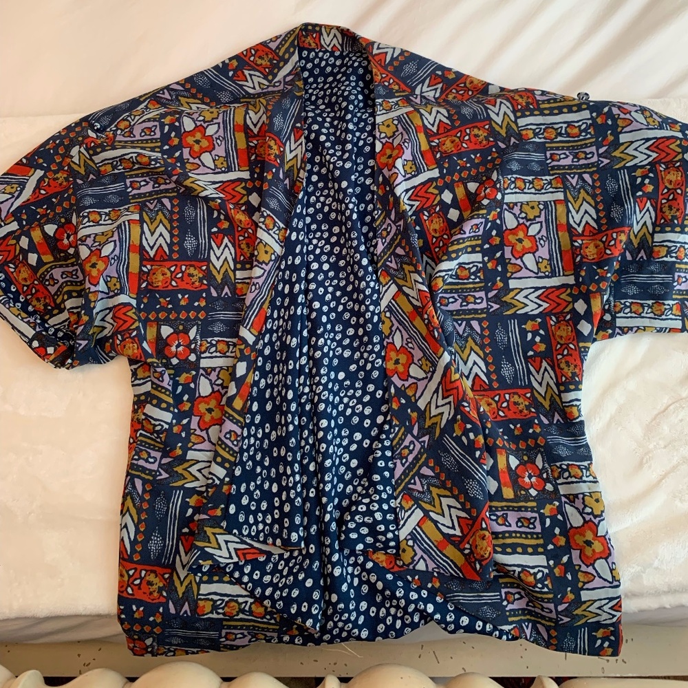 Anthropologie Porridge Close Constellation Silk Bolero